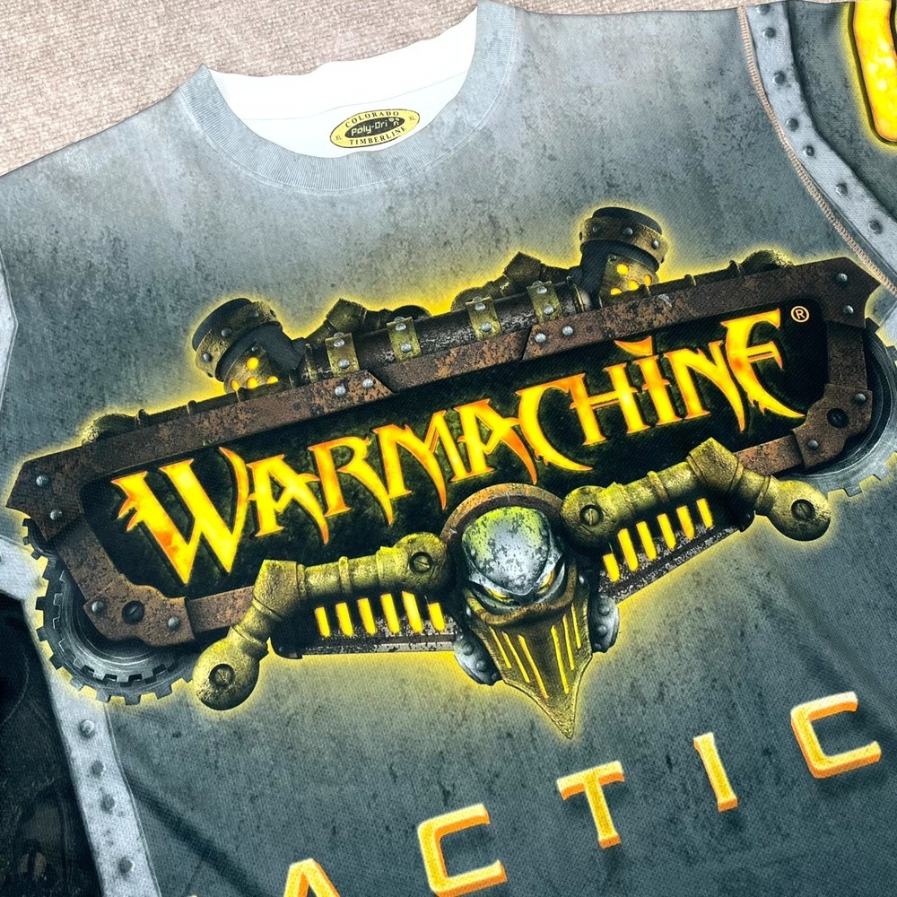 Warmachine Tactics Colorado Timberline Video Game Promo Shirt Mens XL Multicolor